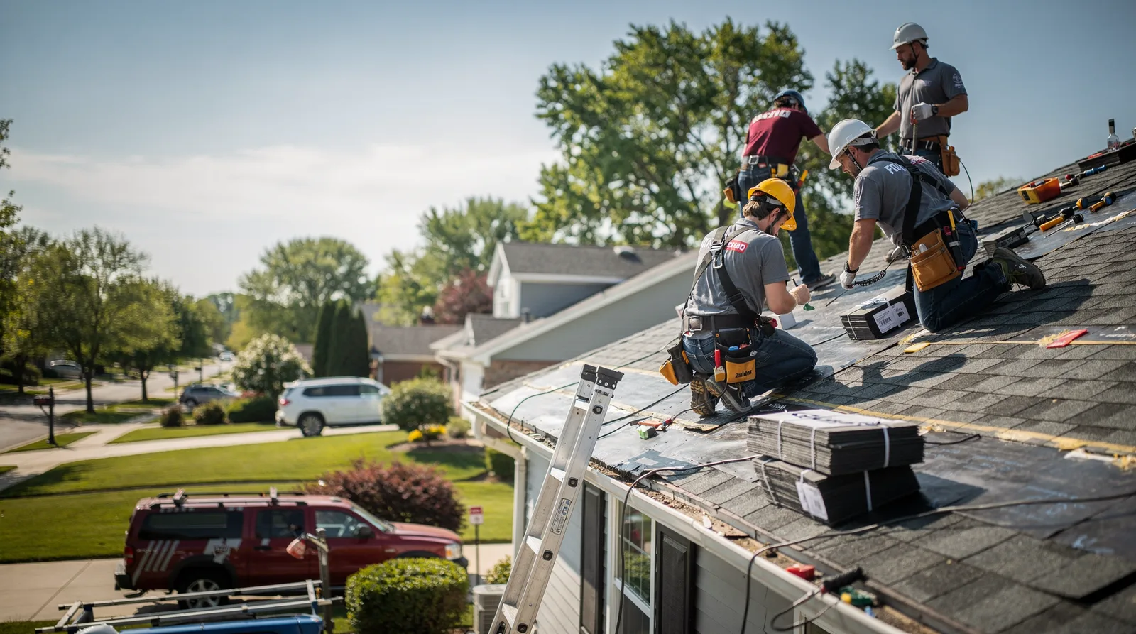 Roof Repair in Hamburg, IA around you